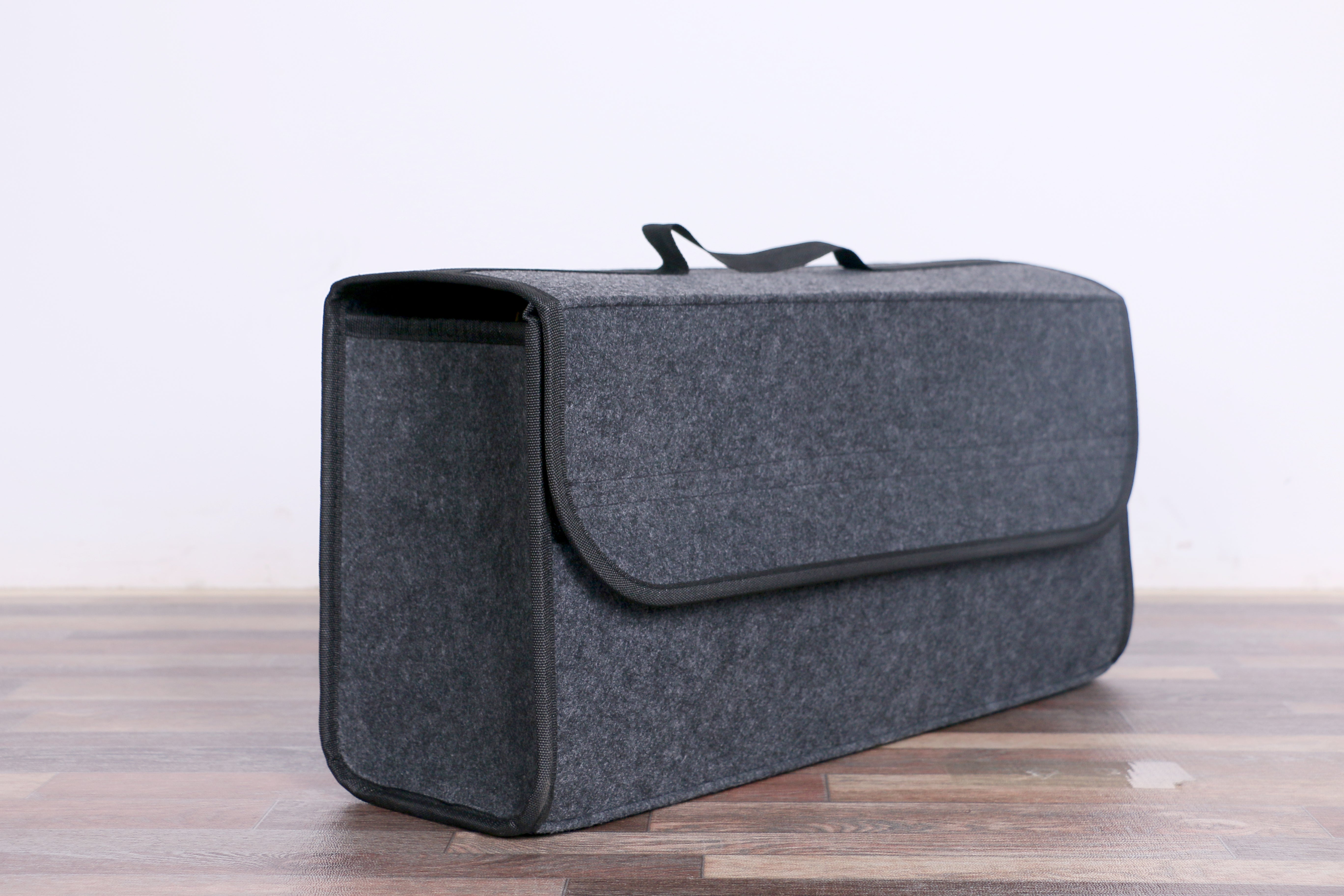 Car Boot Organiser Large Carpet Storage Bag Tools Travel Tidy Hook Loop Case UK