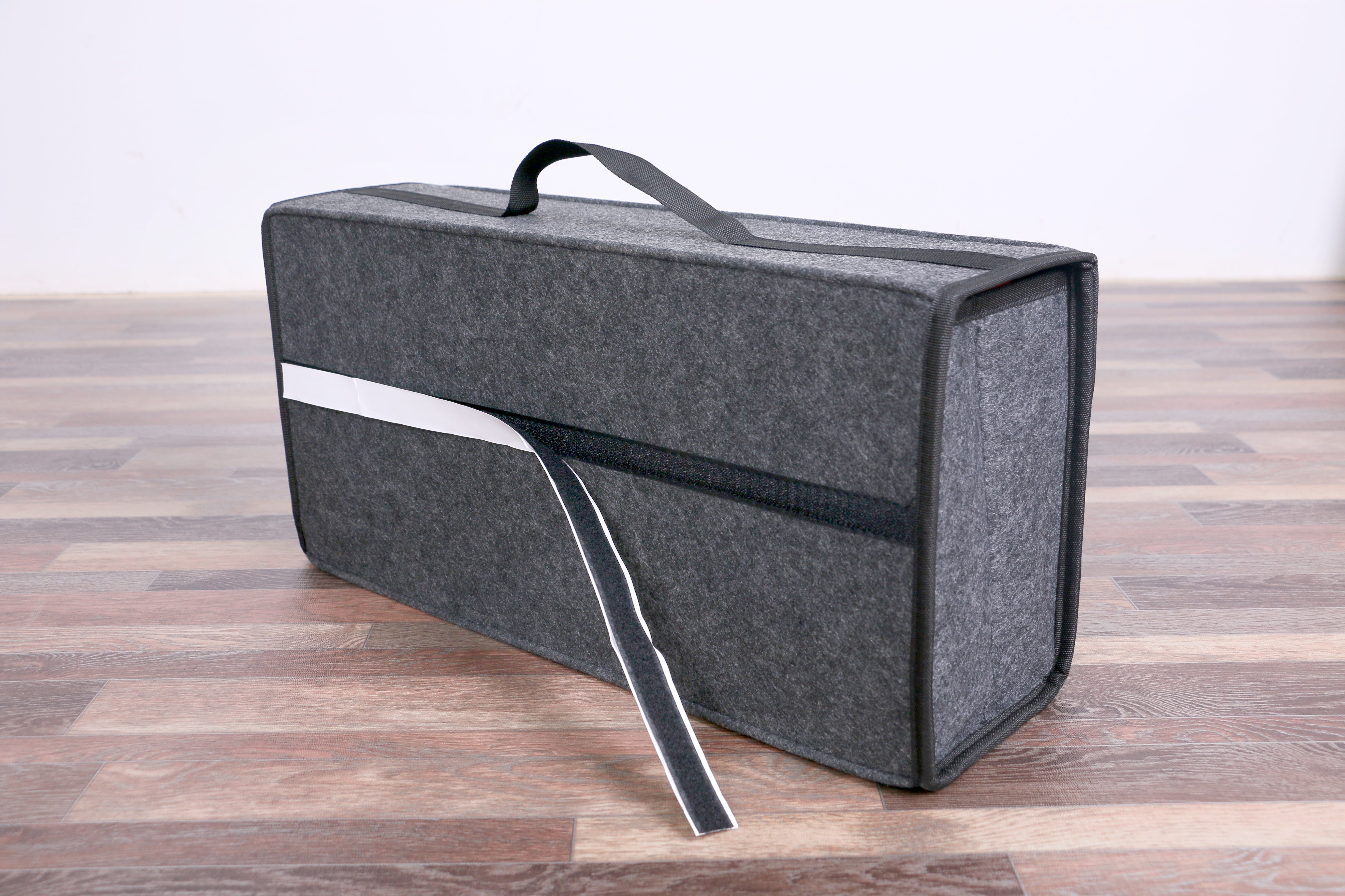Car Boot Organiser Large Carpet Storage Bag Tools Travel Tidy Hook Loop Case UK