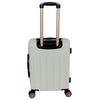 Lightweight Hard Shell ABS Poly-carbonate Suitcase 360 Degree Spinning Wheels