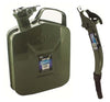 5L / 20L Jerry Can Fuel Oil Diesel Petrol Storage Container Metal Spout Portable