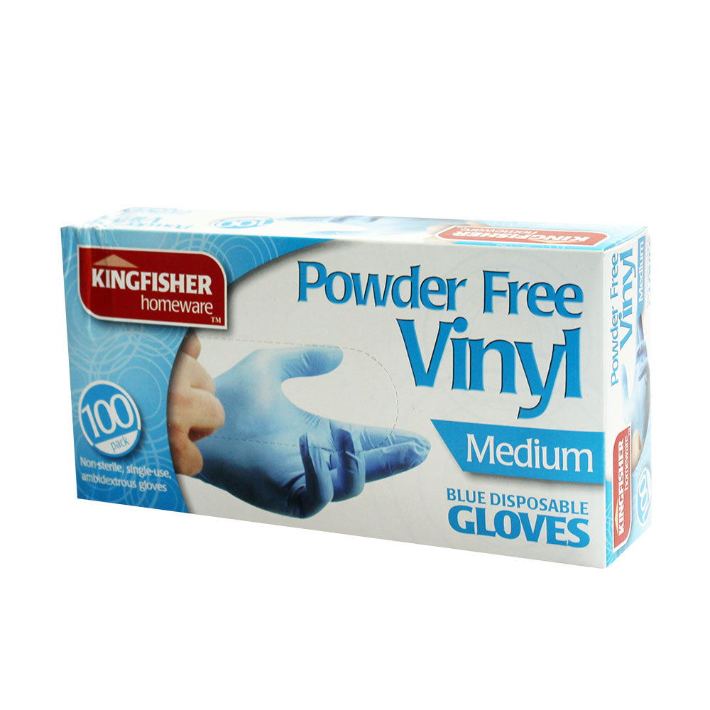 Vinyl Gloves Medical Protection Powder Free Germs Hygiene Virus Food Disposable