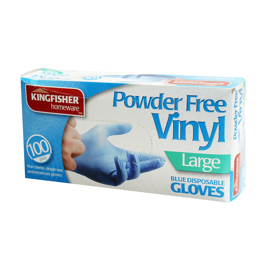 Vinyl Gloves Medical Protection Powder Free Germs Hygiene Virus Food Disposable