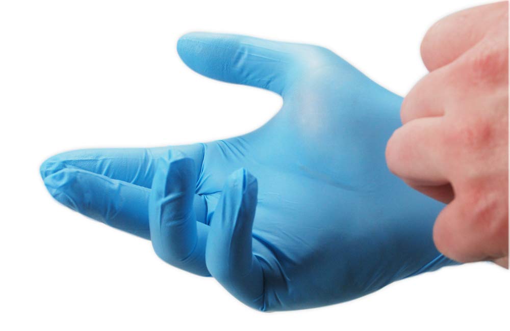 Vinyl Gloves Medical Protection Powder Free Germs Hygiene Virus Food Disposable