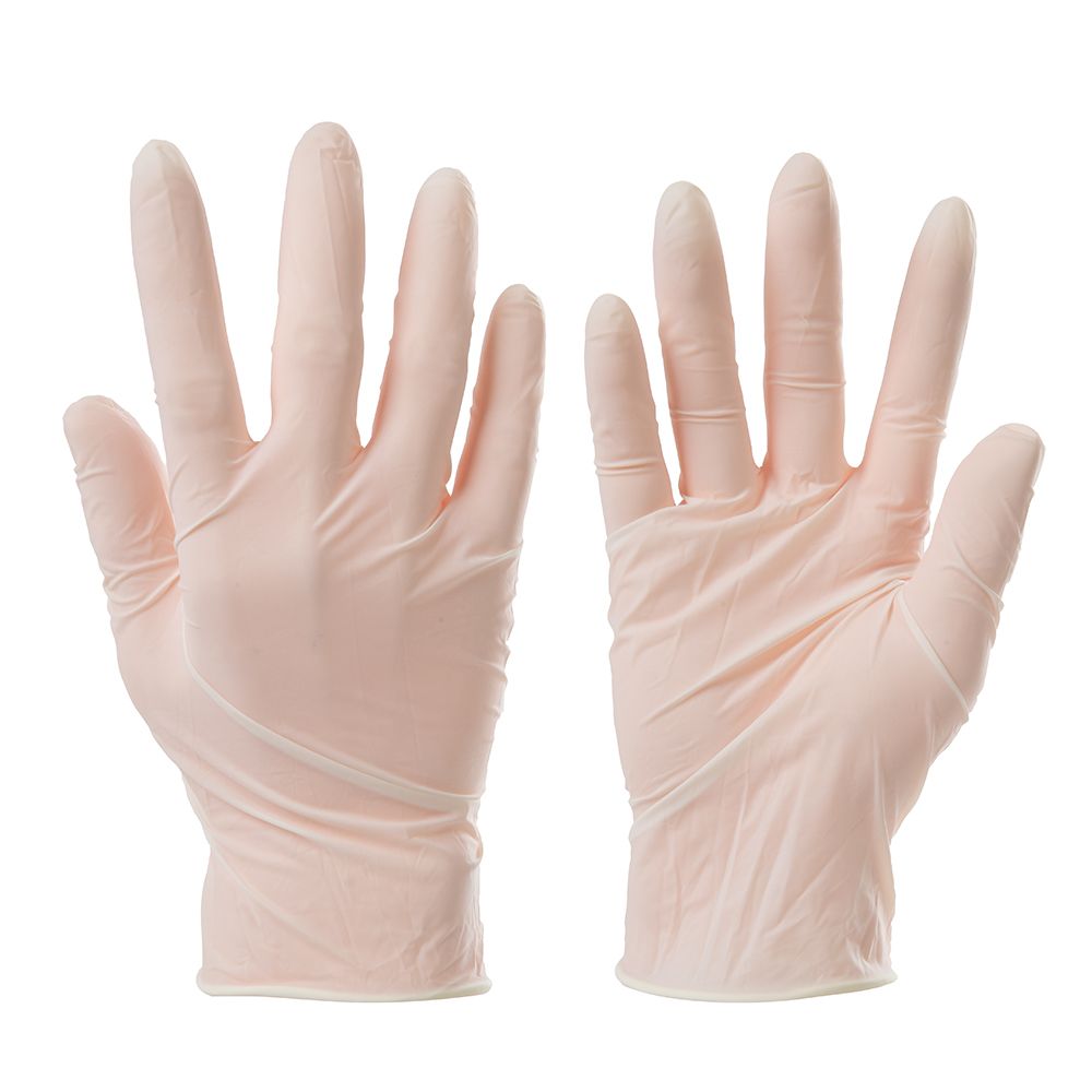 100 Vinyl Gloves Medical Disease Germs Powder Free Protection Hygiene Disposable