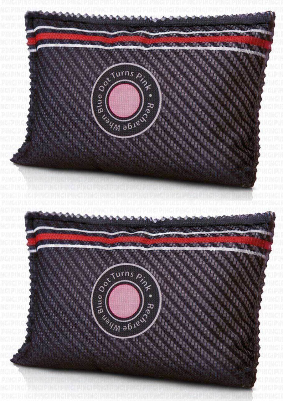 2x Pingi Car Dehumidifier Reusable Anti Mist Moisture Condensation Absorbing Bag