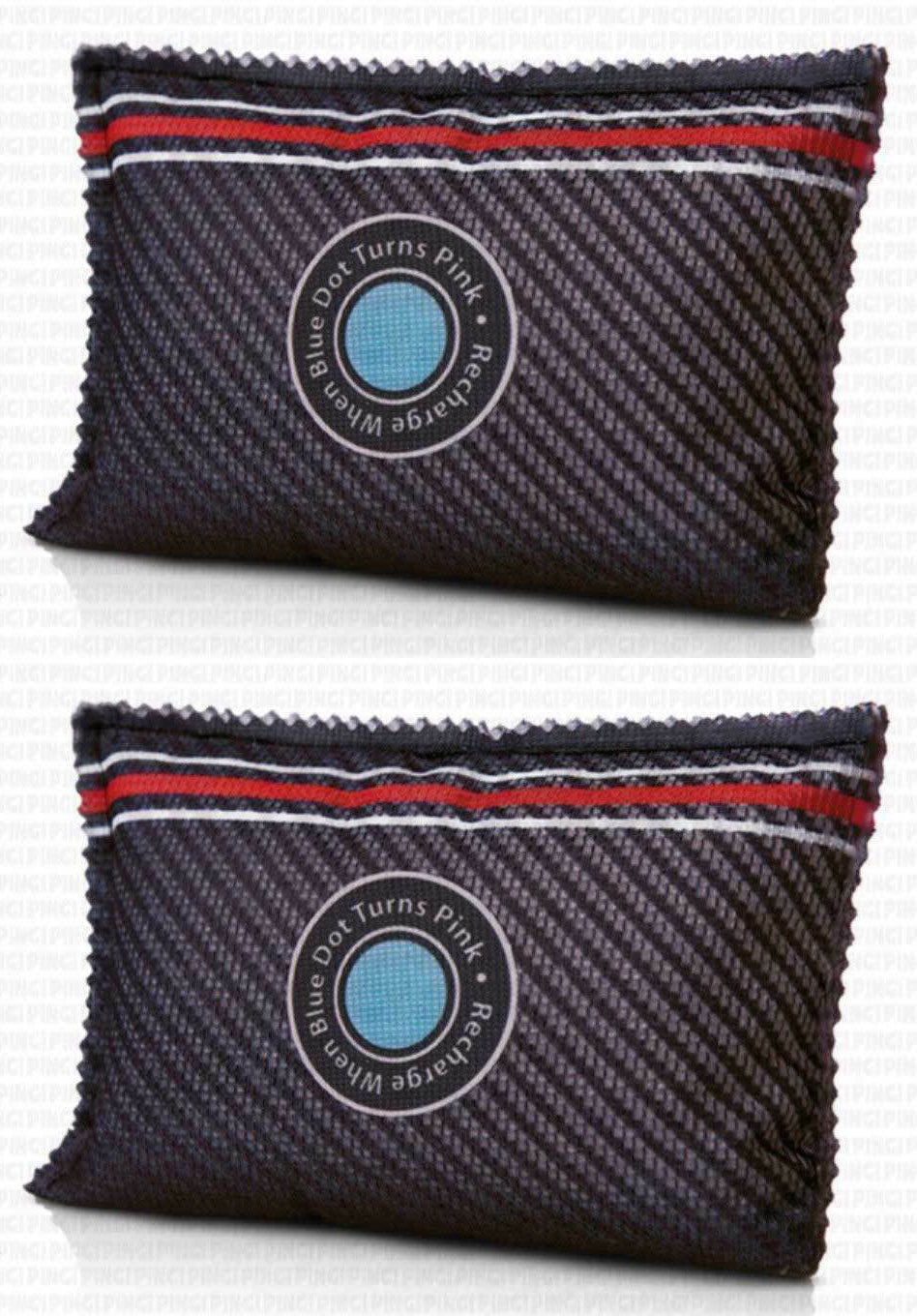 2x Pingi Car Dehumidifier Reusable Anti Mist Moisture Condensation Absorbing Bag