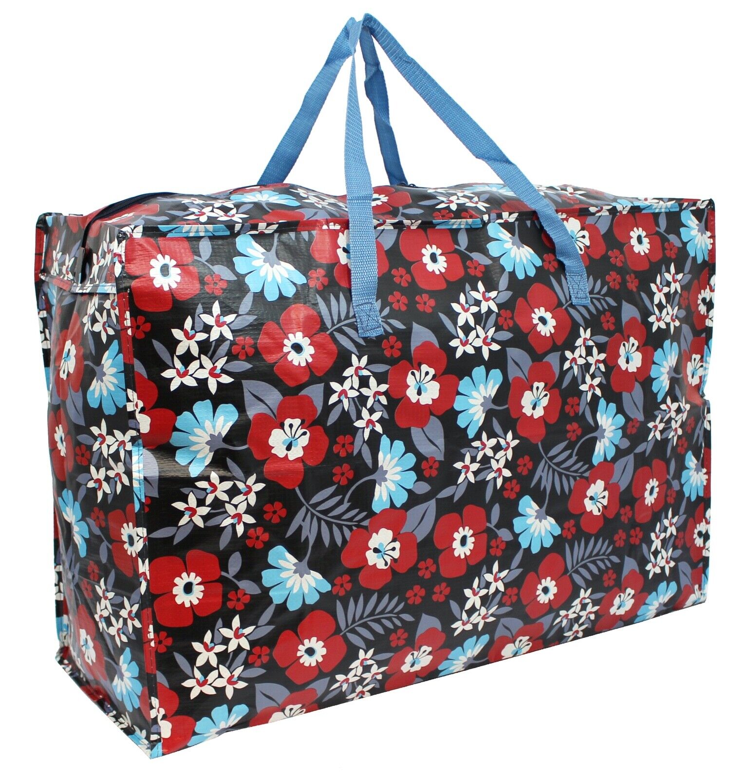 Extra Large Jumbo Reusable Strong Laundry Shopping Bags with Zip Storage Bag