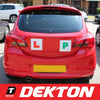 2x Magnetic L Or P Plates Learner Driver Durable Flexible Pass Learner Vehicle