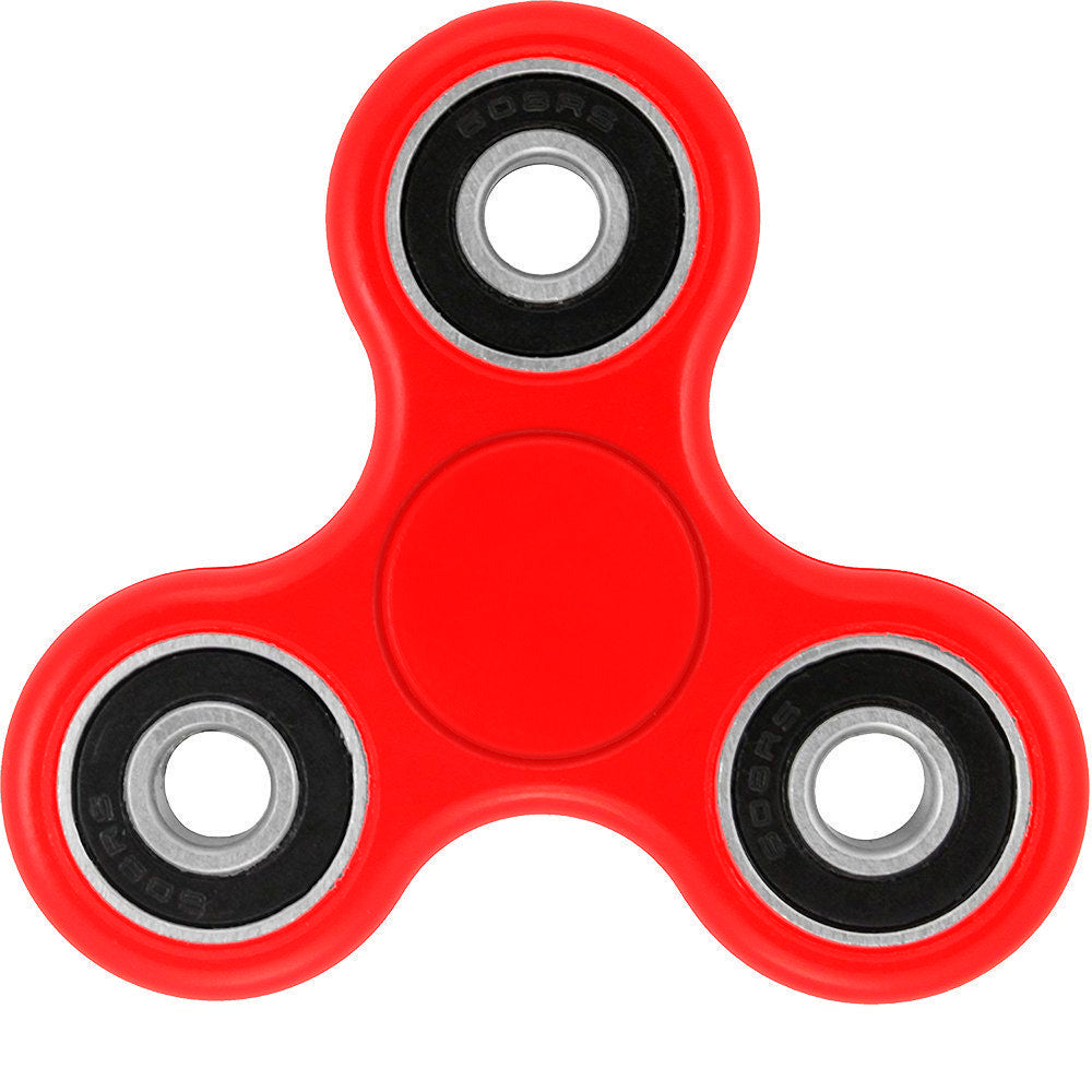 Fidget Finger Spinner Focus Spin Aluminium EDC Bearing Stress Relief UK Stock