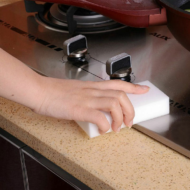 10 X Magic Sponge Eraser Sponges Melamine Foam Stain Dirt Mark Remover Cleaning