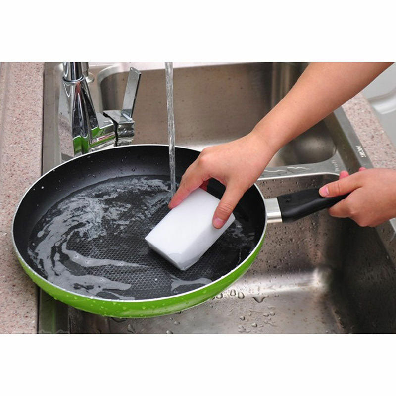 10 X Magic Sponge Eraser Sponges Melamine Foam Stain Dirt Mark Remover Cleaning