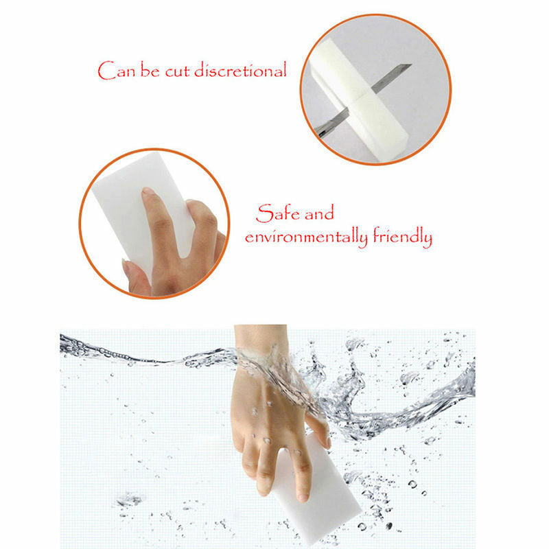 10 X Magic Sponge Eraser Sponges Melamine Foam Stain Dirt Mark Remover Cleaning