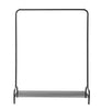 Heavy Duty Metal Steel Clothes Hanging Rail Clothing Coat Stand Shoe Rack Shelf