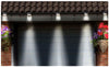 Solar Powered Led Gutter Door Wall Fence Lights Outdoor Garden Roof Security