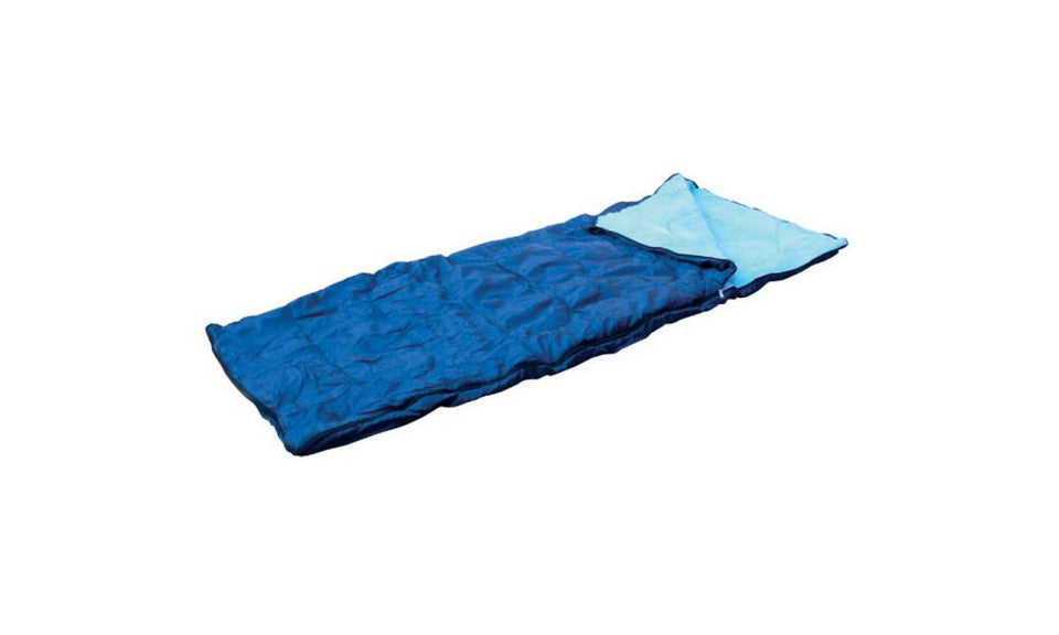 Single Sleeping Bag Camping Hiking Caravan Festival Winter Warm Carry Bag Freeuk