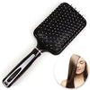 Professional Salon Hairbrush Comb Styling Paddle Oval Diamante Cushion Massage