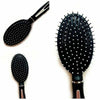 Professional Salon Hairbrush Comb Styling Paddle Oval Diamante Cushion Massage