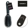 Professional Salon Hairbrush Comb Styling Paddle Oval Diamante Cushion Massage