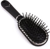 Professional Salon Hairbrush Comb Styling Paddle Oval Diamante Cushion Massage