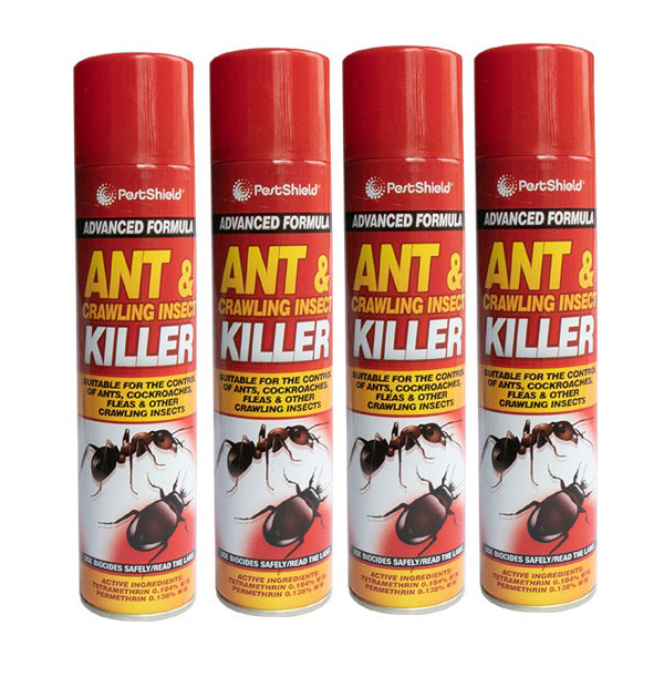 Ant Bug Cockroach Insect Killer Insecticide Fast Acting Spray Aerosol - 300ml
