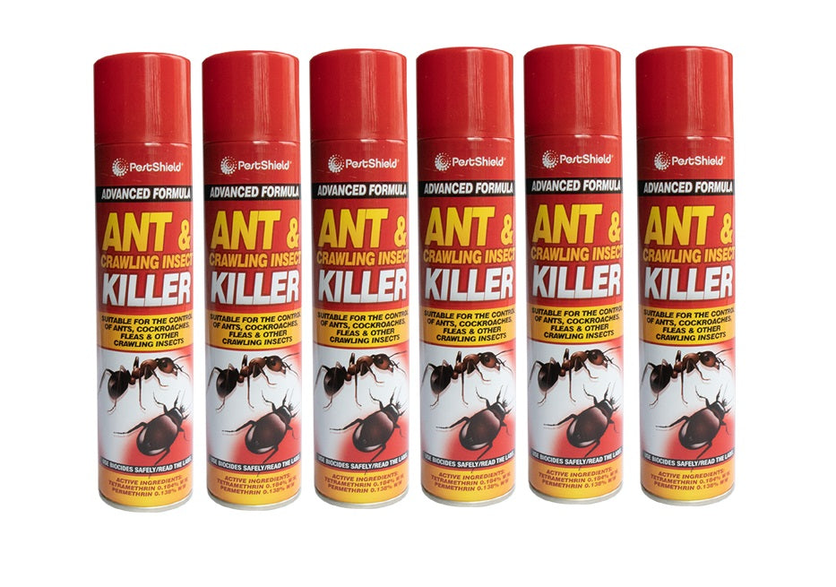 Ant Bug Cockroach Insect Killer Insecticide Fast Acting Spray Aerosol - 300ml