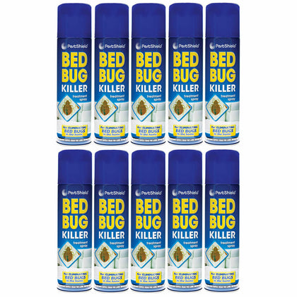 PS Bed Bug Insect Killer Fast Acting Kill Treatment Bedroom Spray Aerosol -200ml