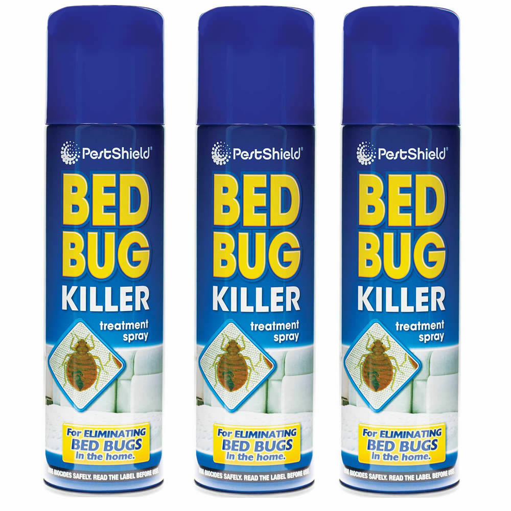 PS Bed Bug Insect Killer Fast Acting Kill Treatment Bedroom Spray Aerosol -200ml