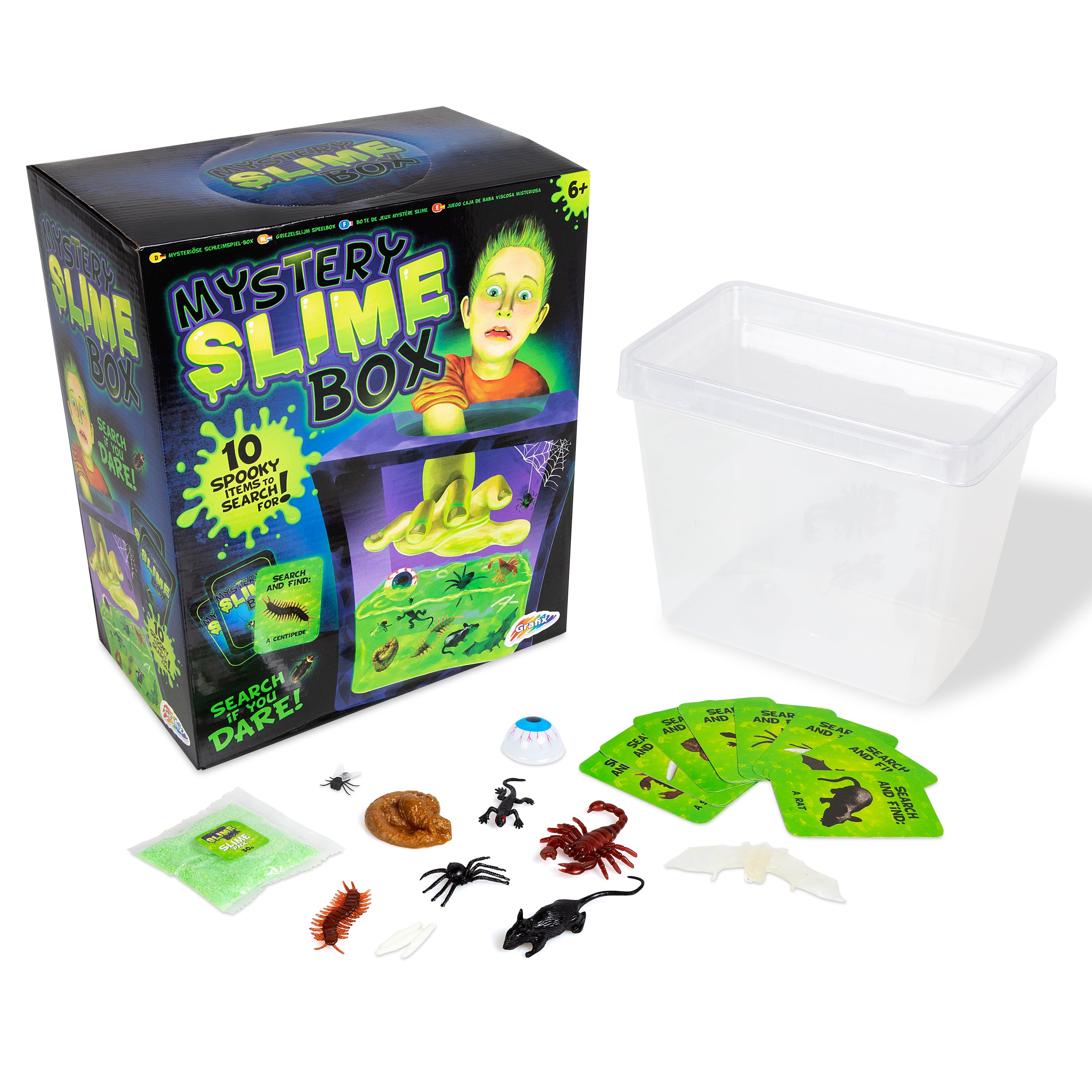 Mystery Slime Box Joke Kids Boys and Girls Search Dare Fun Game Set Xmas Toy 6+
