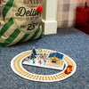 Christmas Toy Train Express Holiday Festive Set Track North Pole Decoration Elf