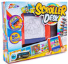 Magic Sketcher Desk 50 Images to Colour Paper Scroll 8 x Crayons Sketch Drawing