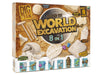 Dig 8 in 1 World Excavation Kit Around the World Archaeology Fun Artefacts