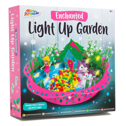 Make Your Own Enchanted Light Up Garden Unicorn Fairy Micro Lights Art Craft