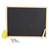 A4 Chalkboard Children Fun Kids Black Chalk Board Dry Wipe Blackboard Sponge Set