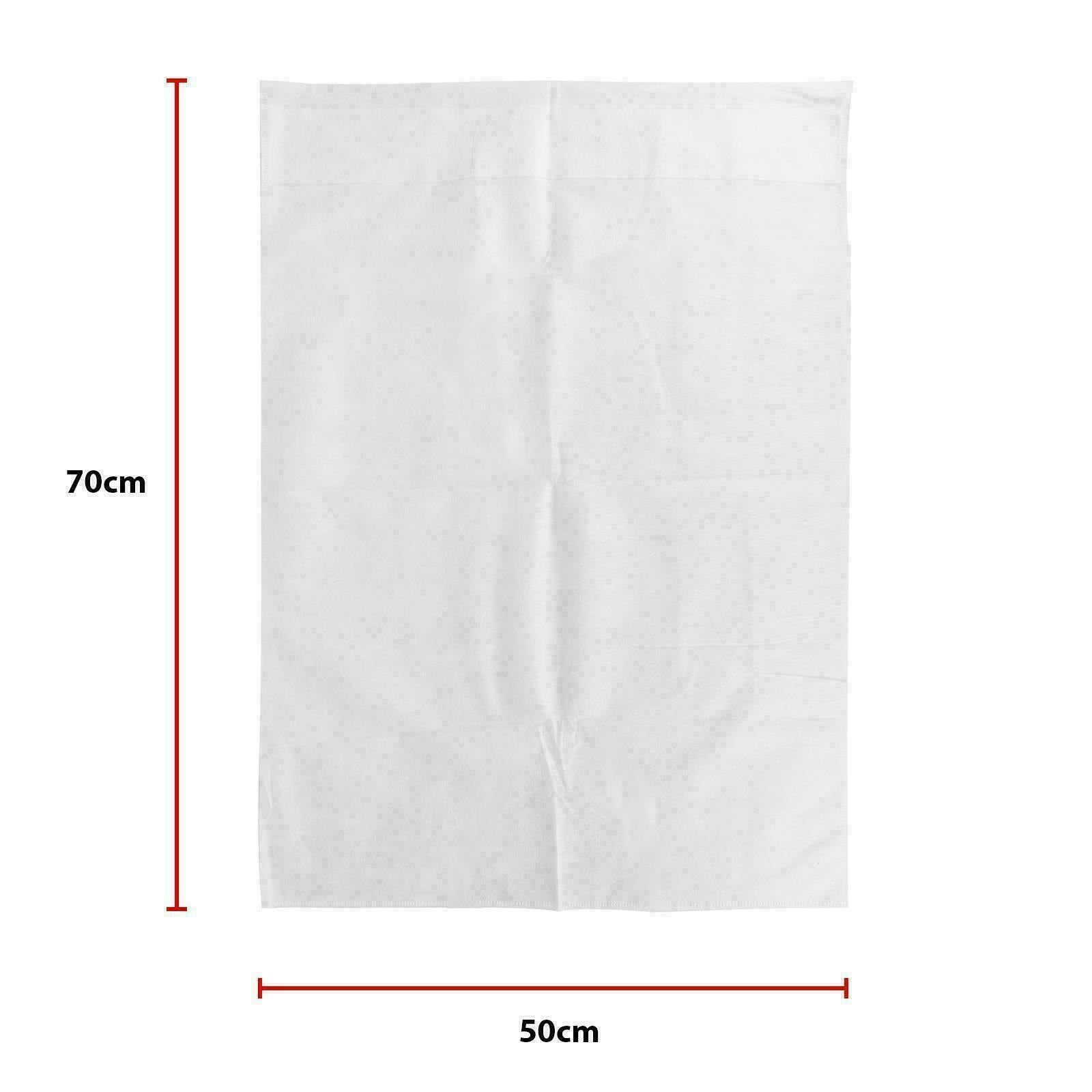 4 X Waterproof Pillow Protectors Dust Proof Nonallergenic Anti Allergy 50x70cm