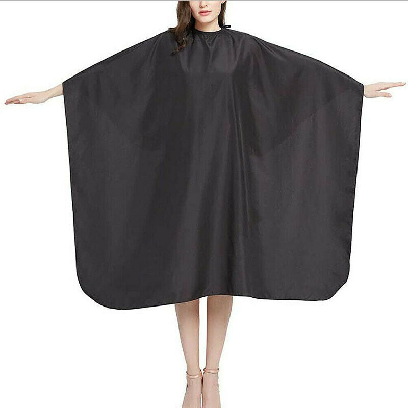 The Rich Barber 360 Barber Cape - Lightweight Professional Hair Cutting Apron - Water Resistant Cloth Haircut Gown - Universal Fit for All Neck