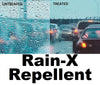 Rain-X Anti-Fog + Rain Repellent Window Mirror Glass Treatment Car Combo Pack