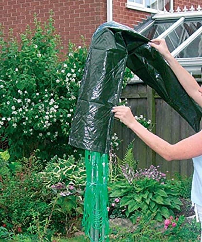 Waterproof Haevy Duty Rotary Washing Line Cover Clothes Airer Garden Parasol