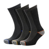 Mens Work Socks 3pk Storm Ridge Heavy Weight Full Terry Reinforced Durability