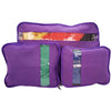 3Pcs Suitcase Organiser Set Bag Tidy Case Luggage Travel Packing Cubes Holiday