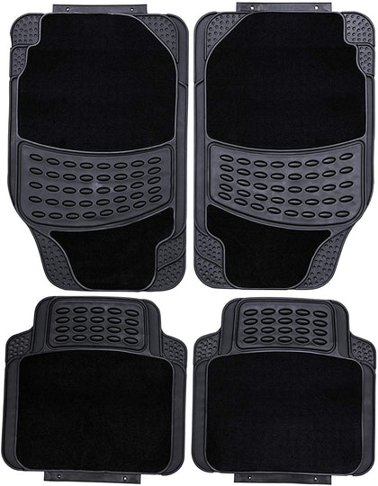 Sakura Heavy Duty All Weather Universal Car Van Mat Mats Carpet rubber Anti-slip