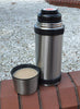 1.5L Stainless Steel Vacuum Flask Hot/Cold Shoulder Strap Cup Mug Drinks Travel