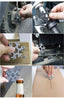 18 In 1 DIY Stainless Multi-Tool Portable Snowflake Shape Key Chain Screwdriver