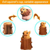 Squeeze Squirrel Cup Children's Funny Toys Evil Decompression Tree Stumps Fidget