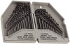 30 PIECE HEX KEY ALLEN ALAN ALLAN KEY SET KIT WITH CASE HARDENED STEEL UK