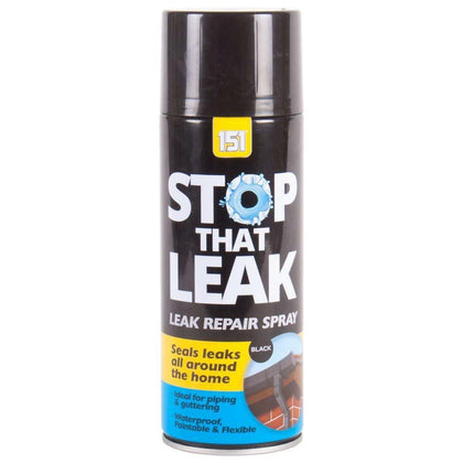 Stop That Leak Repair Spray Seals Hole Piping Gutter Windows Roof 400ml Can