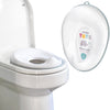 Potty Training Toilet Seat Topper | Non-Slip | Splash Guard | Hanging Hook