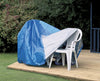 Heavy Duty Tarpaulin Cover Ground Sheet Waterproof Furniture Eyelet Tarp 5 Sizes