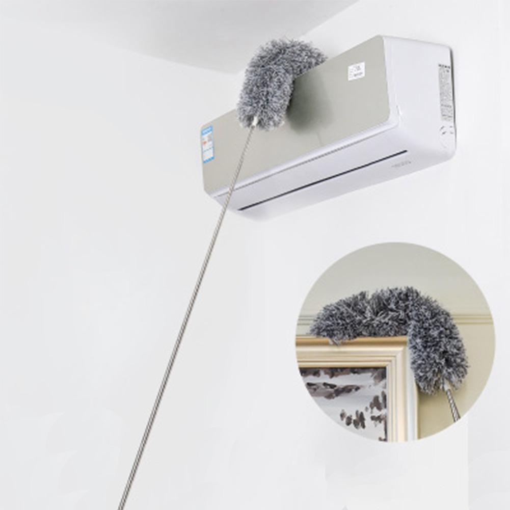 3m Telescopic Microfibre Duster Extra Long Reach Cleaning Bendable Dusting Kit