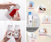 Automatic Toothpaste Dispenser + 5 Toothbrush Holder Stand Wall Mounted Bathroom