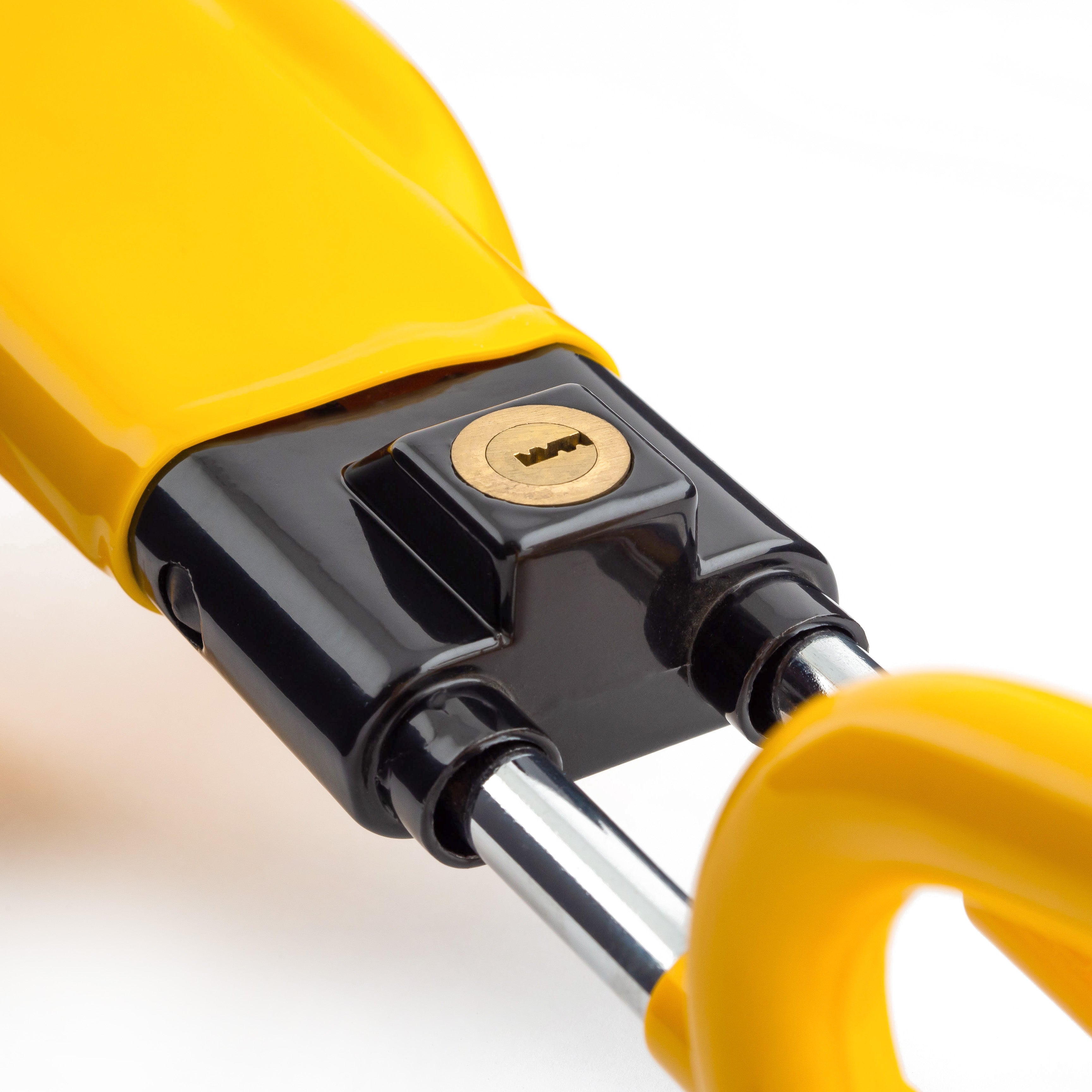 Twin Bar Steering Wheel Lock Stop Thieves Stealing Your Car Universal Fit 3 keys